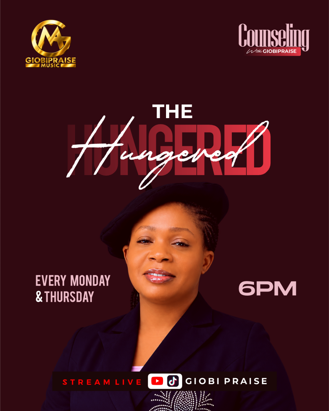 COUNSELING WITH GIOBIPRAISE/THE HUNGERED cover
